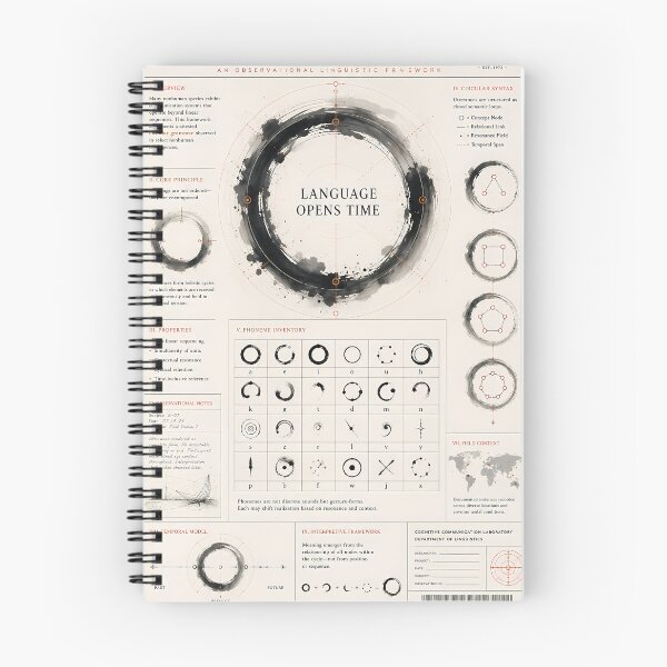 Item preview, Heptapod Linguistics Department Chart designed and sold by agearb.