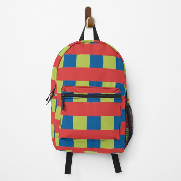 Item preview, Modernist Geometric Pattern Red Blue and Green designed and sold by tonymagnerart.