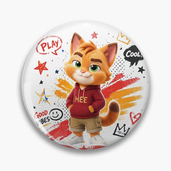 Item preview, Drama Prince Cat DIDI Character Art designed and sold by BigOranges.