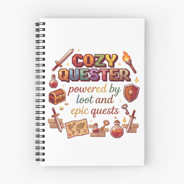 Item preview, Cozy Quester - Cute Gamer Girl T-Shirt designed and sold by LoFizzy.