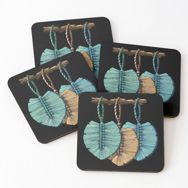 Item preview, Macrame Leaves designed and sold by Karin Taylor.