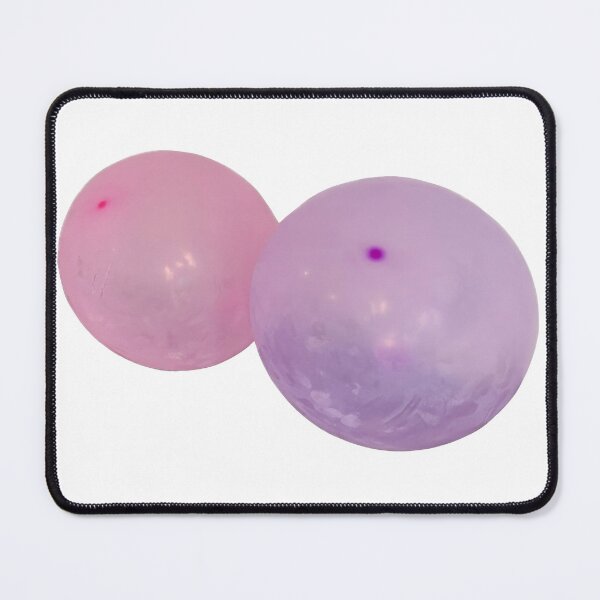 Item preview, Bright pink and purple rubber balloons with a smooth texture, isolated on a clean white background, perfect for party and celebration design concepts. designed and sold by pipikijung.