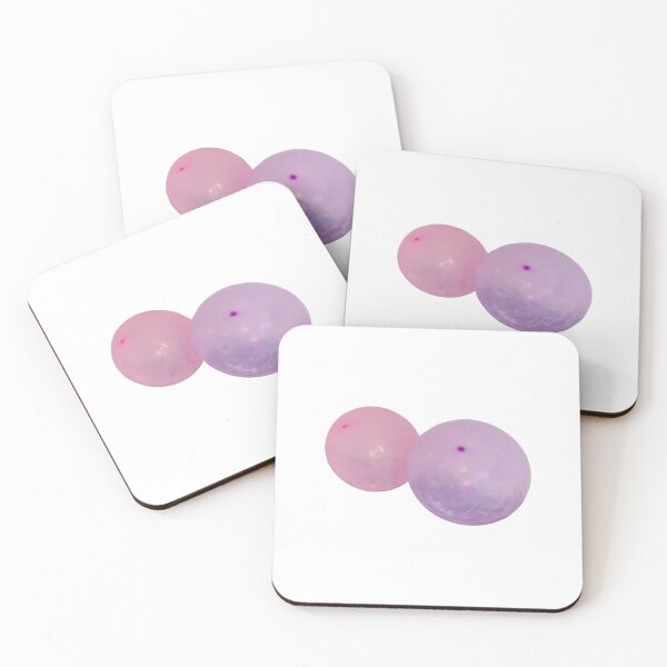 Item preview, Bright pink and purple rubber balloons with a smooth texture, isolated on a clean white background, perfect for party and celebration design concepts. designed and sold by pipikijung.