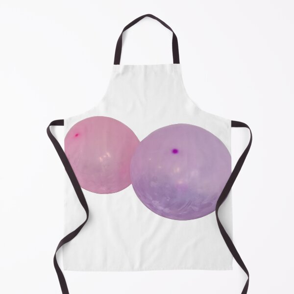 Item preview, Bright pink and purple rubber balloons with a smooth texture, isolated on a clean white background, perfect for party and celebration design concepts. designed and sold by pipikijung.