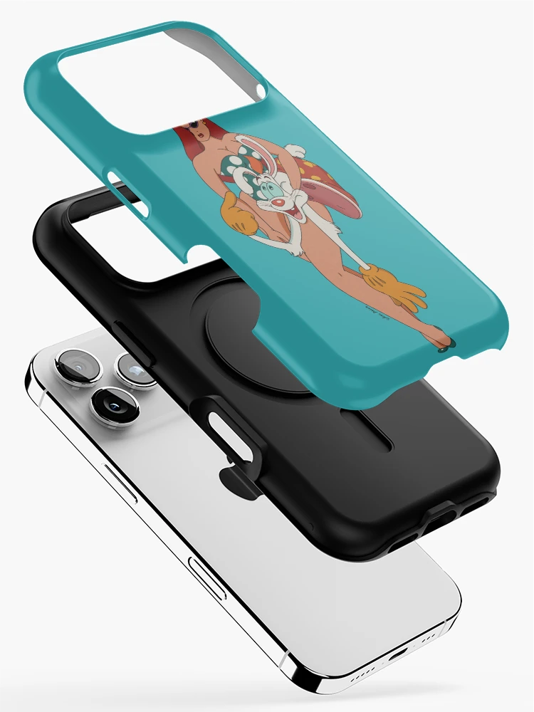 Thumbnail 2 of 4, iPhone Case, Jessica Rabbit and Roger Rabbit designed and sold by Cinema Surfer.