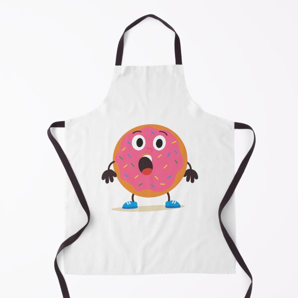 Item preview, Surprised Pink Donut  Frosted  designed and sold by BetweenForms.