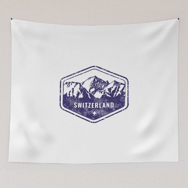 Item preview, Swiss Alps Vintage Badge designed and sold by RickTShop.