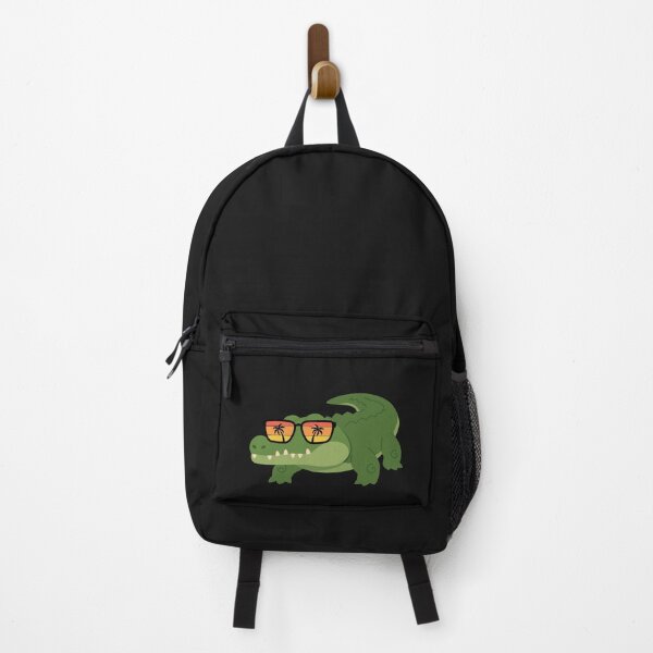 Item preview, Crocodile With Palm Sunglasses Art designed and sold by ChooseAndPrint.