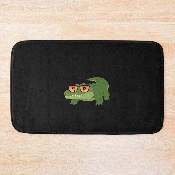 Item preview, Crocodile With Palm Sunglasses Art designed and sold by ChooseAndPrint.