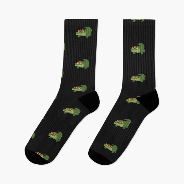 Item preview, Crocodile With Palm Sunglasses Art designed and sold by ChooseAndPrint.