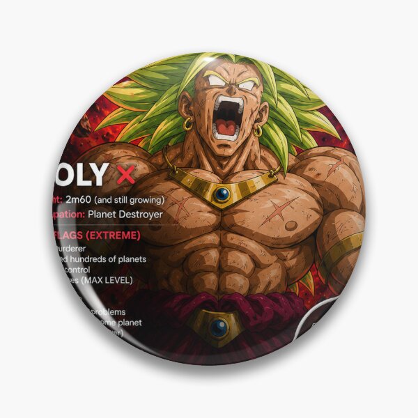 Item preview, Broly Tinder designed and sold by Hozukimaru.