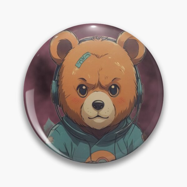 Item preview, Chasing High Scores Is My Muse Funny Gamer Bear designed and sold by Animalloveus.