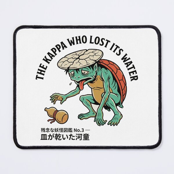 Item preview, The Kappa Who Lost Its Water - Funny Kappa Yokai Tee designed and sold by nurusubetei.