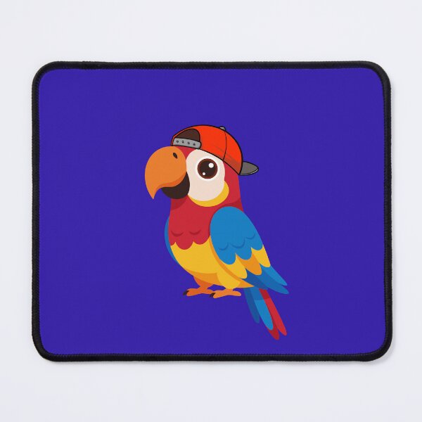 Item preview, Tropical Parrot With Baseball Hat designed and sold by ChooseAndPrint.