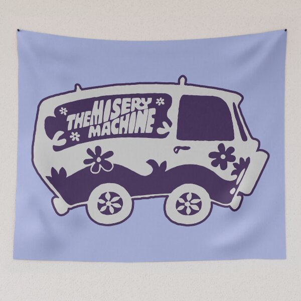 Item preview, The Misery Machine Rides designed and sold by ThomasKadmon.