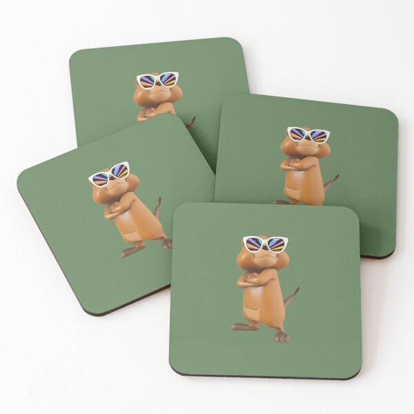 Item preview, Stylish Otter with Colorful Sunglasses designed and sold by ChooseAndPrint.