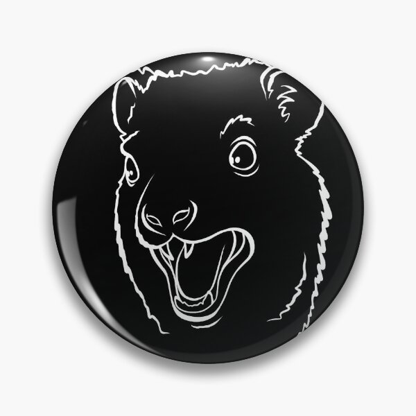 Item preview, Awawa! Angry Screaming Hyrax Meme - Sketch Lineart Version designed and sold by Jakkuri.