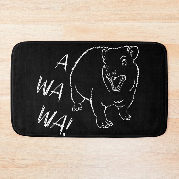 Item preview, Awawa! Angry Screaming Hyrax Meme - Sketch Lineart Version designed and sold by Jakkuri.