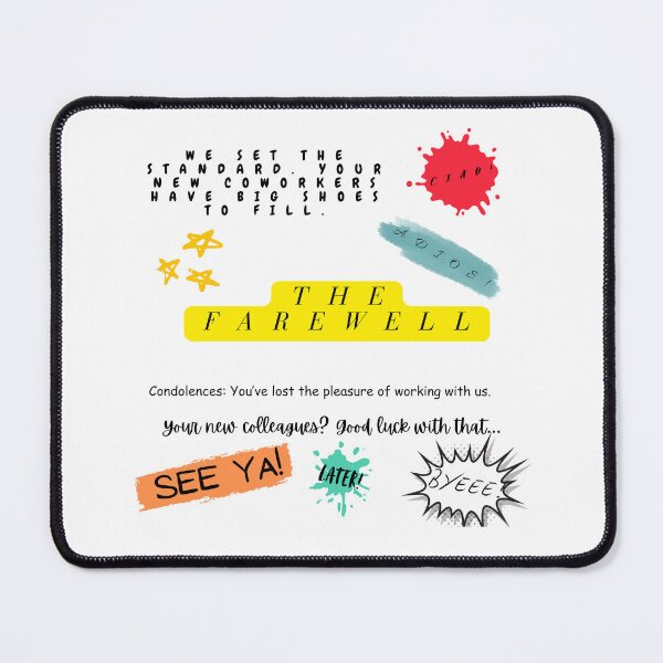 Item preview, Funny Farewell - Goodbye with Humor designed and sold by ChooseAndPrint.