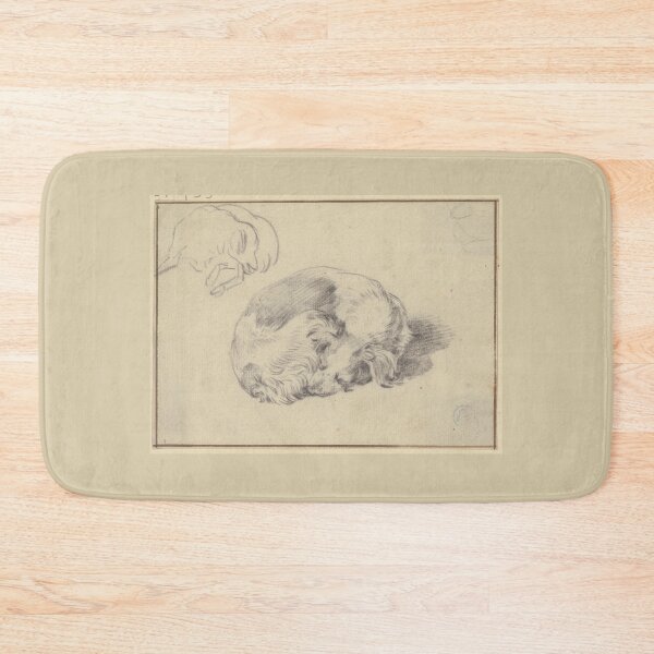 Item preview, Two Sleeping Dogs by Nicolaes Pieterszoon Berchem designed and sold by Amanda1775.