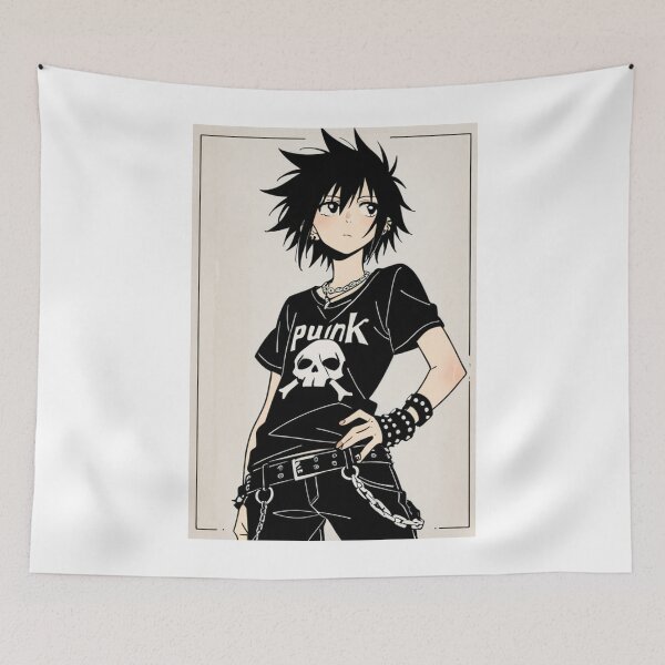 Item preview, Art - Character Punk Anime Anime Style Variant 3 designed and sold by AnimeShin.