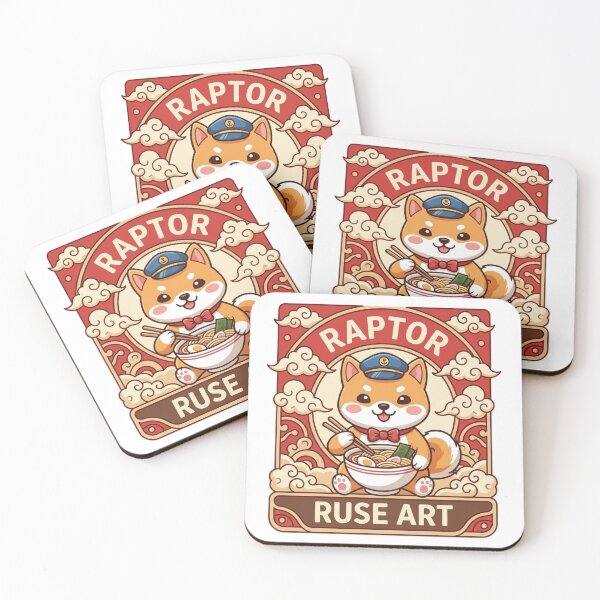 Item preview, Cute Shiba Inu captain eats ramen noodles designed and sold by Ahmedsyde.