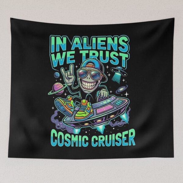 Item preview, RESIDENT ALIEN designed and sold by ALL ART .