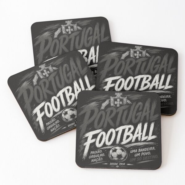 Item preview, Portugal Football Black White Typography Design | National Soccer Fan Art designed and sold by TKOprintdesigns.