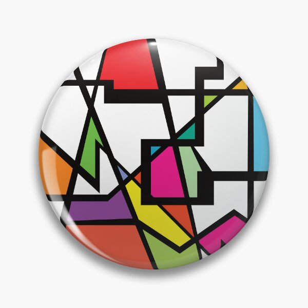 Item preview, Abstract Geometric Labyrinth - Modern Bauhaus Design designed and sold by MiPa78.