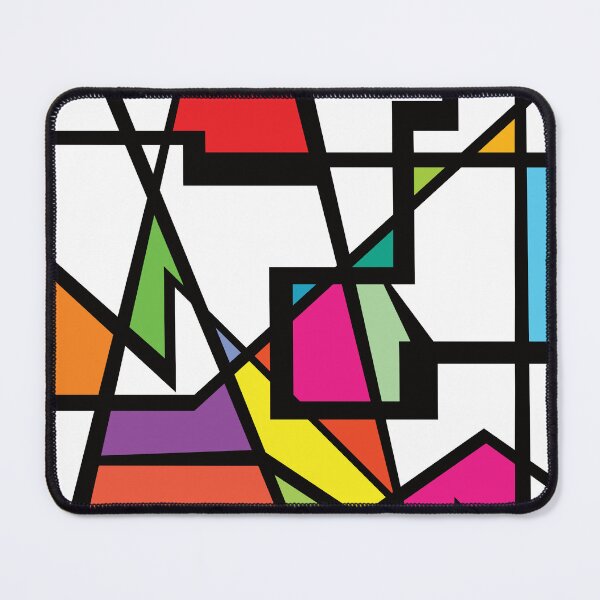 Item preview, Abstract Geometric Labyrinth - Modern Bauhaus Design designed and sold by MiPa78.