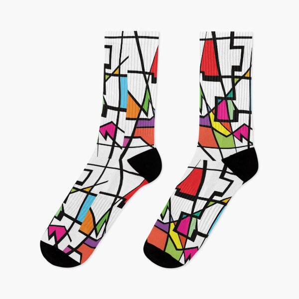 Item preview, Abstract Geometric Labyrinth - Modern Bauhaus Design designed and sold by MiPa78.