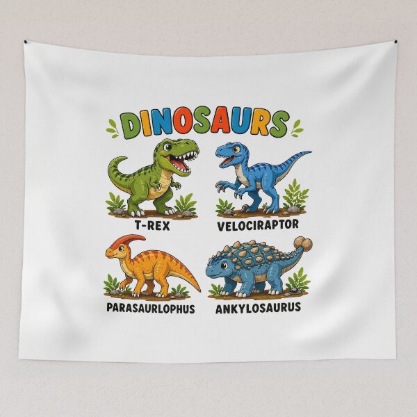 Item preview, Dinosaur Species Learning for Kids designed and sold by HandicraftArt.