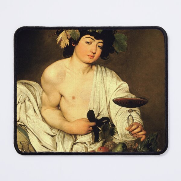 Item preview, Michelangelo Merisi da Caravaggio "Bacchus" designed and sold by Alexandra Dahl.