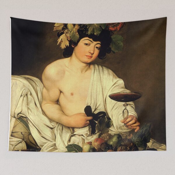 Item preview, Michelangelo Merisi da Caravaggio "Bacchus" designed and sold by Alexandra Dahl.