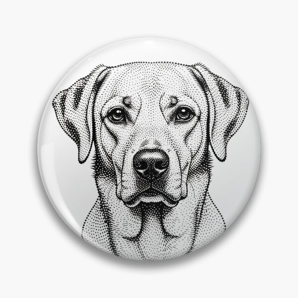 Item preview, Labrador dog in dots on white designed and sold by TerenceLacey.