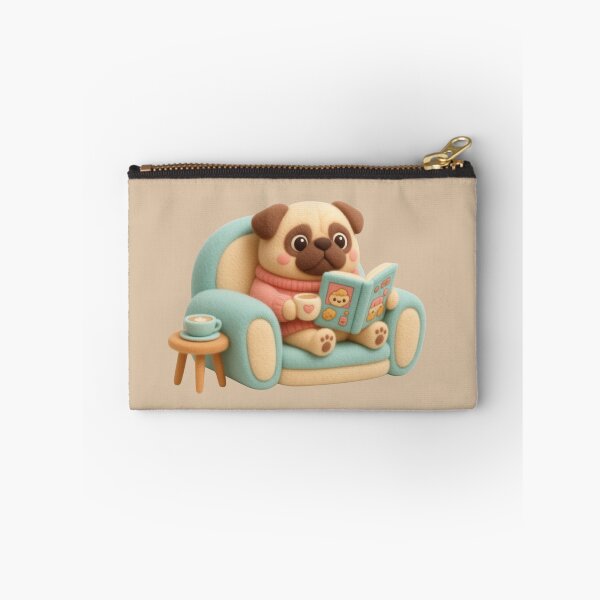 Item preview, Diseño acogedor para perros leyendo en las mañanas tranquilas designed and sold by Siti Hoiriyah.