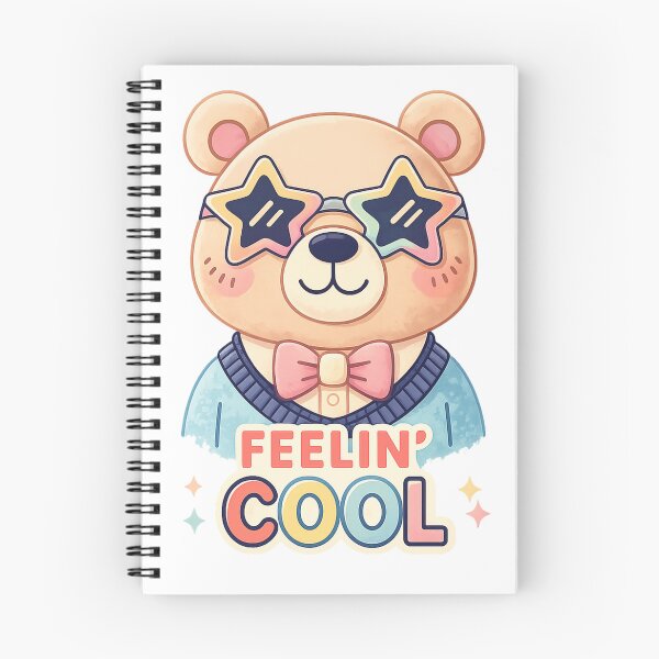 Item preview, feelin cool bear | cute biker bear graphic tee designed and sold by SoftSproutstu.