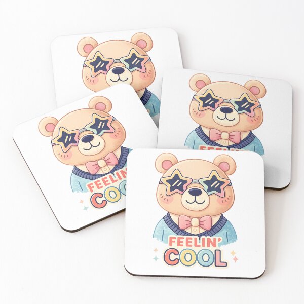 Item preview, feelin cool bear | cute biker bear graphic tee designed and sold by SoftSproutstu.