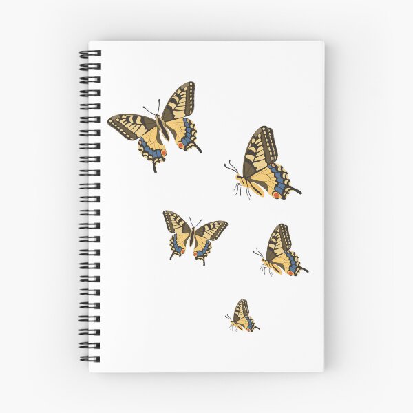 Item preview, Vintage Yellow Butterfly Illustration designed and sold by BetweenForms.