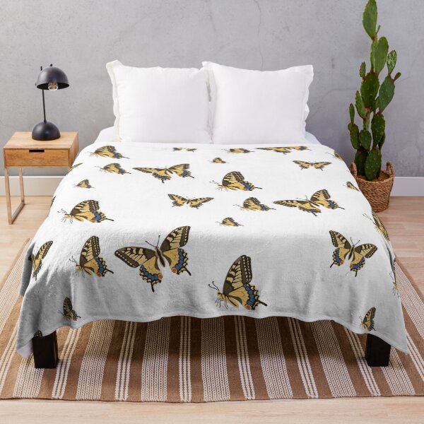 Item preview, Vintage Yellow Butterfly Illustration designed and sold by BetweenForms.