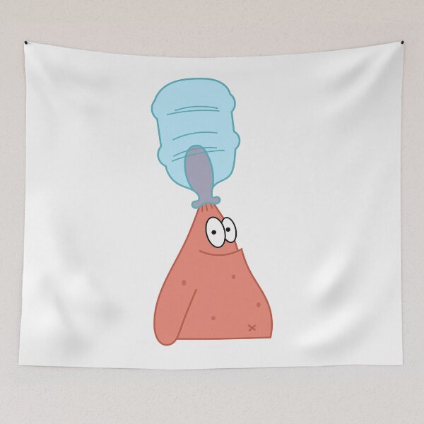 Item preview, Patrick Star Hat TEXAS, Patrick Star Wearing Bottle  designed and sold by DibujandoPorfa.