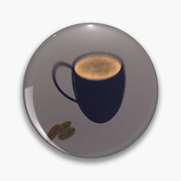 Item preview, Blue Coffee Mug with Coffee Beans designed and sold by SahmatArt.