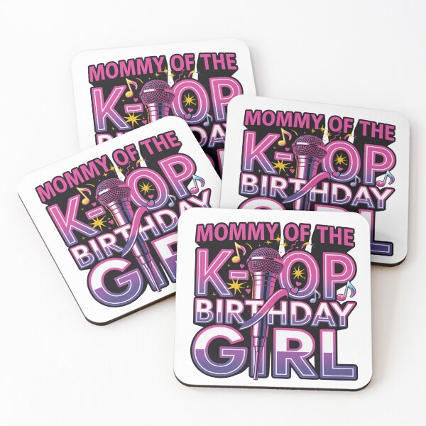Item preview, Mommy of the K‑Pop Birthday Girl Colorful K‑Pop Party Design designed and sold by MerchlyMike.