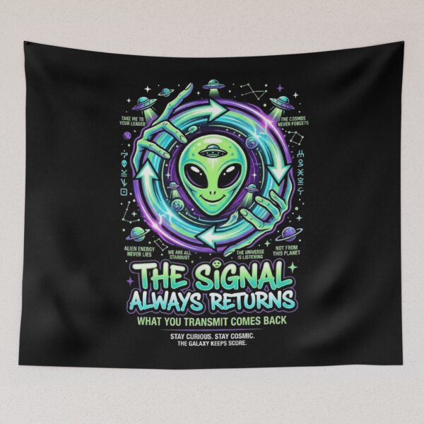 Item preview, RESIDENT ALIEN designed and sold by ALL ART .
