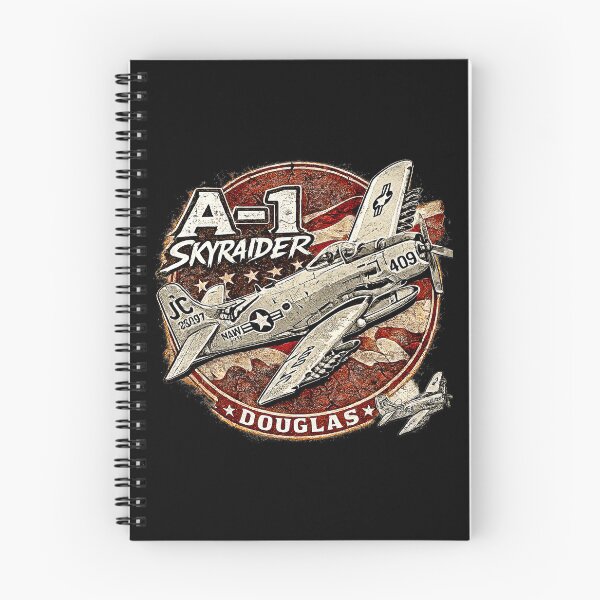 Item preview, McDonnell Douglas A1 Skyraider Vintage Military Aircraft designed and sold by Aerolovers.