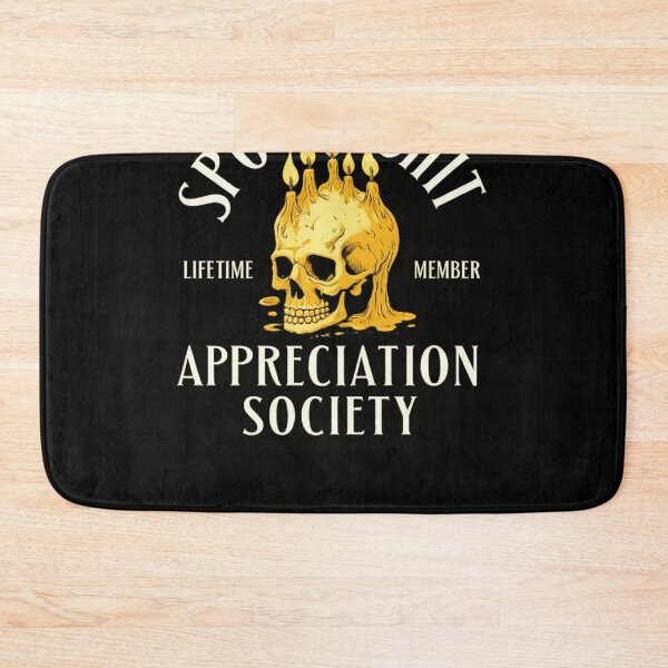 Item preview, Spooky Shit Appreciation Society Funny Halloween Skull Gothic Humor designed and sold by Dujosufot.