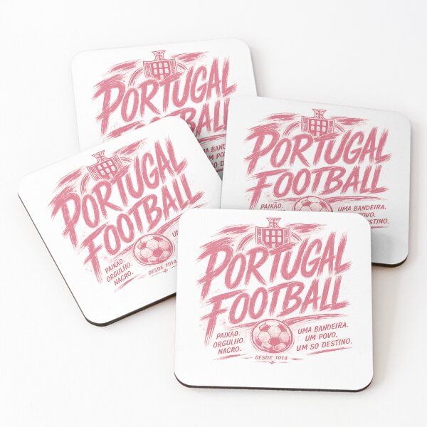 Item preview, Portugal Football Blush Typography Design | National Soccer Fan Art designed and sold by TKOprintdesigns.