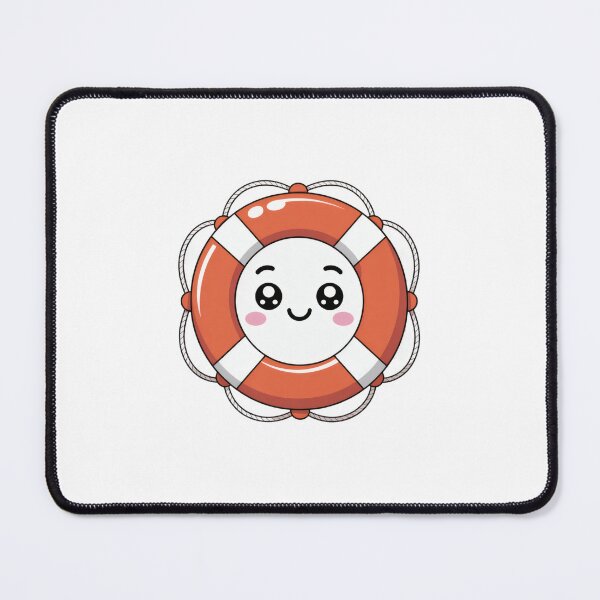 Item preview, Cute Kawaii Lifeguard World Oceans Day Rescue Art designed and sold by AbanoubStore.