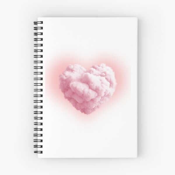 Item preview, Dreamy Heart Shaped Cloud in Pink Aesthetic designed and sold by ChooseAndPrint.
