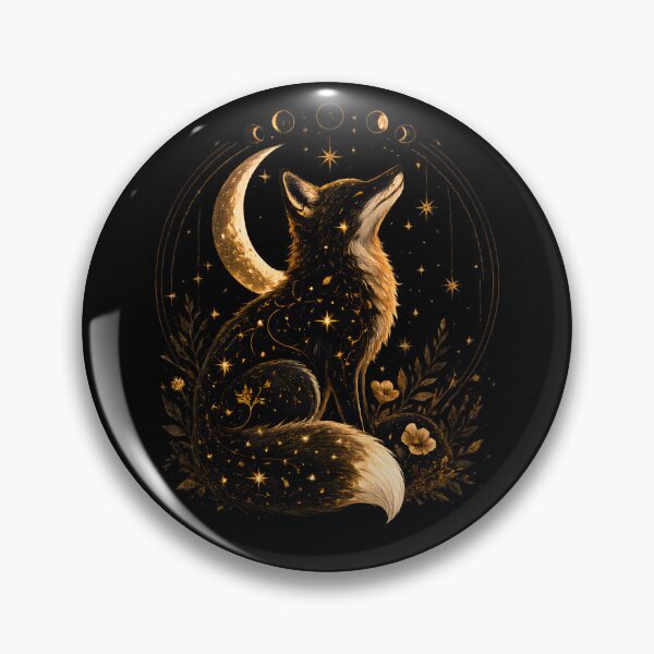 Item preview, Celestial Fox Moonlit Fantasy Illustration designed and sold by Lizavelle.